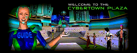 WElcome to the cybertown plaza -image